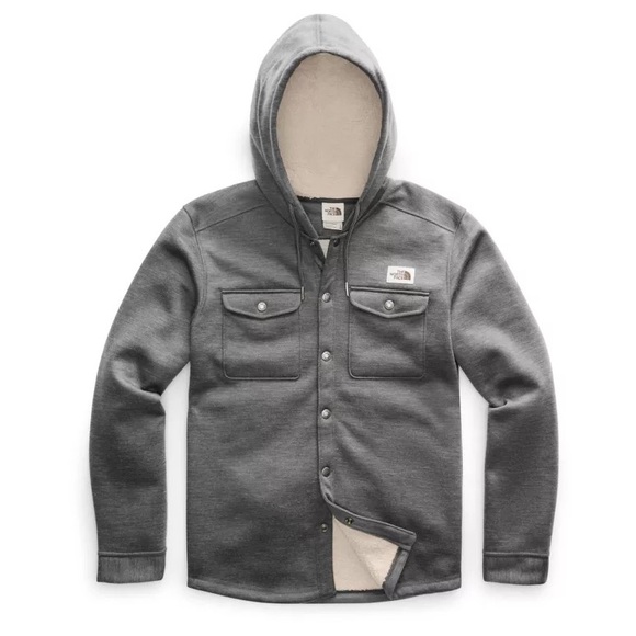 Mens Sherpa Patrol Snapup Hoodie 